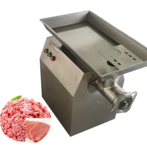 Stainless Steel Semi-automatic Meat 1.5kw Meat Mincer
